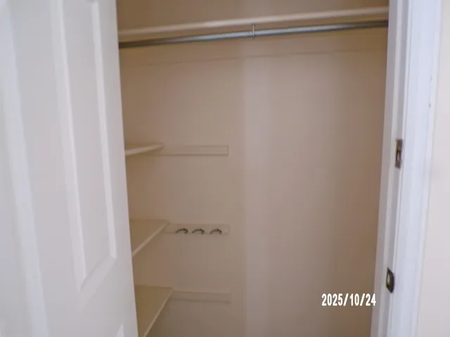 a view of closet