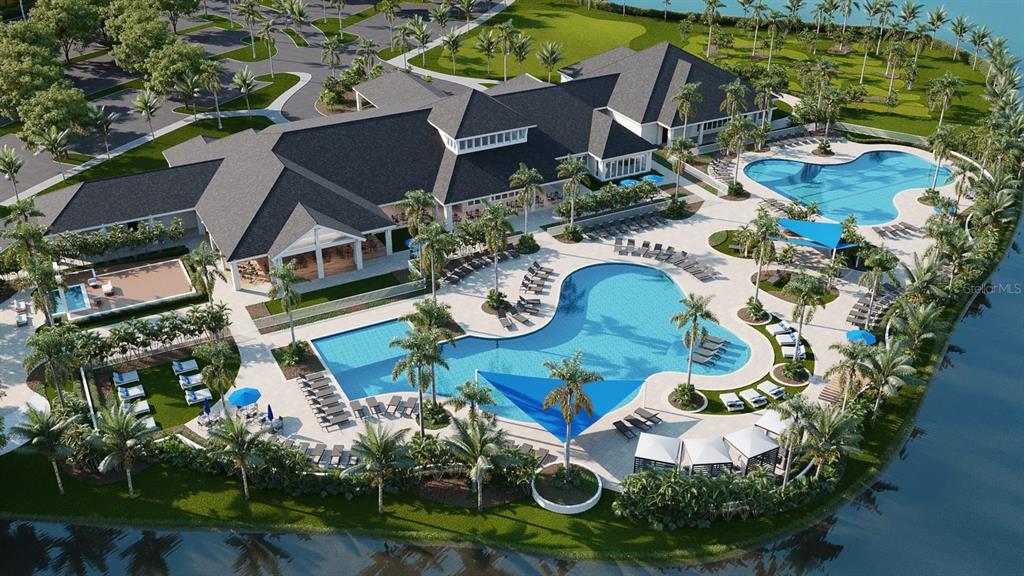 1107 Blue Shell Loop Sarasota, FL 34240 - Photo 62 of 88 an aerial view of a house with outdoor space