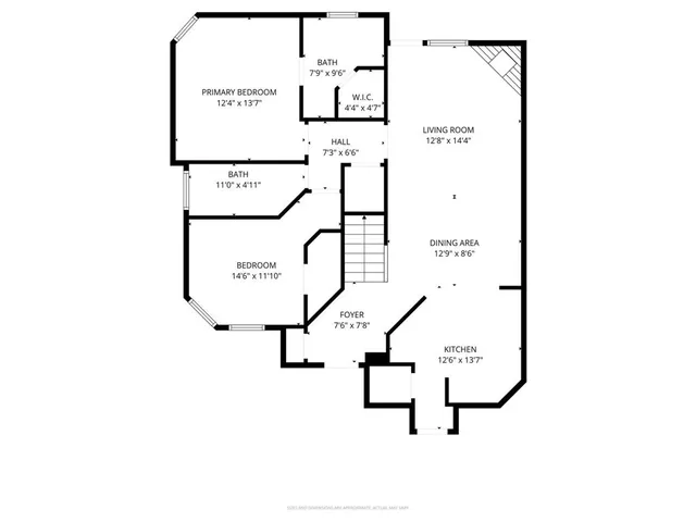 a picture of a bench in front of a wall