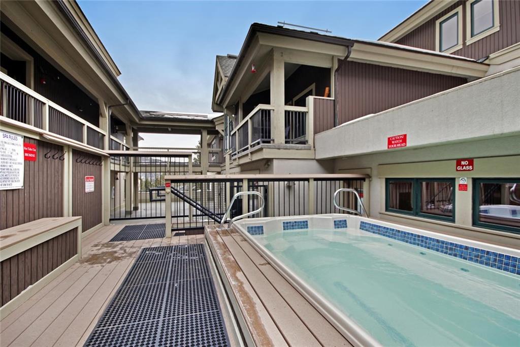 655 4 O Clock Road, Unit 214 Breckenridge, CO 80424 - Photo 22 of 25 a view of balcony with deck and furniture