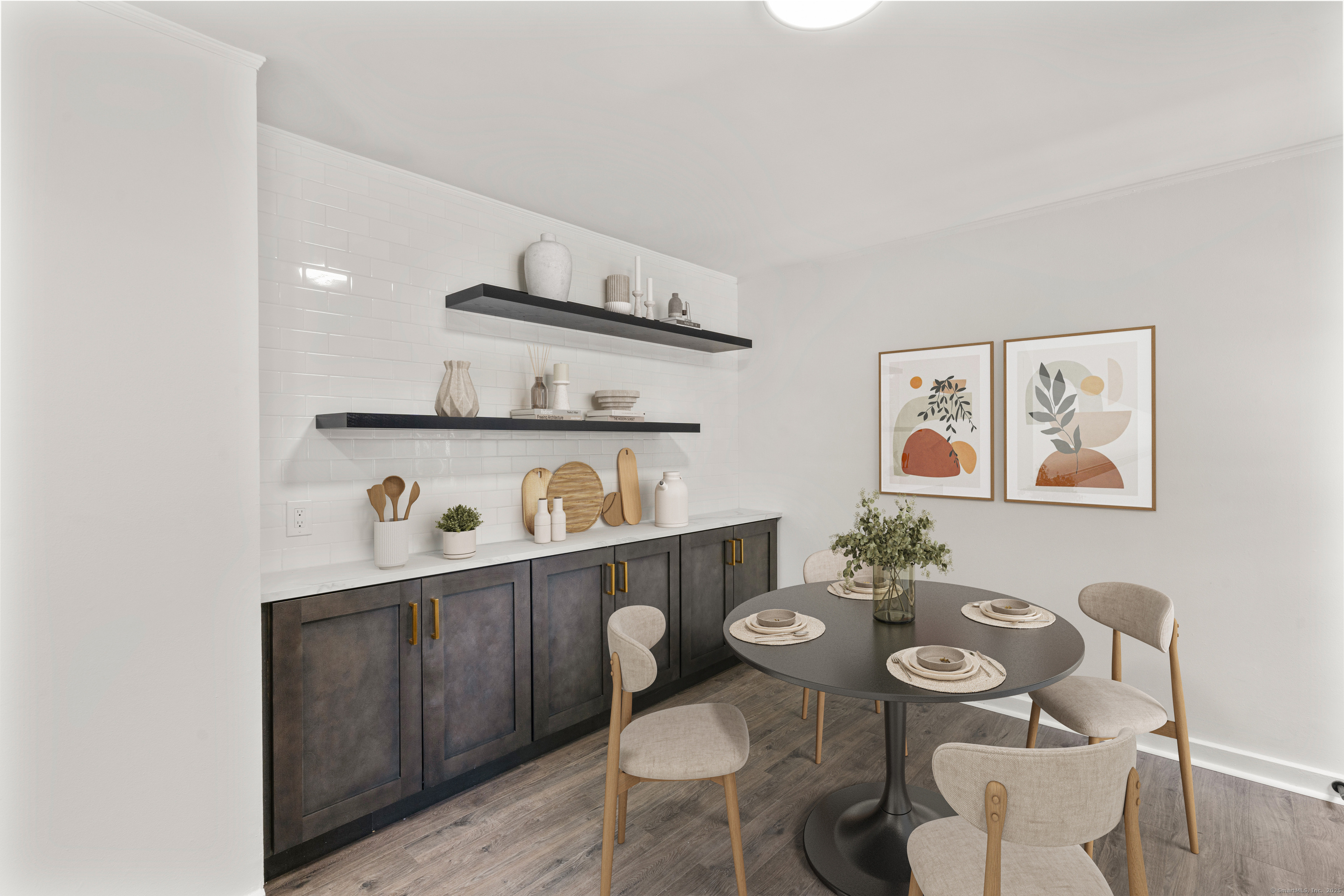 203 Gorham Avenue Hamden, CT 06514 - Photo 3 of 31 a view of a dining room with furniture and wooden floor