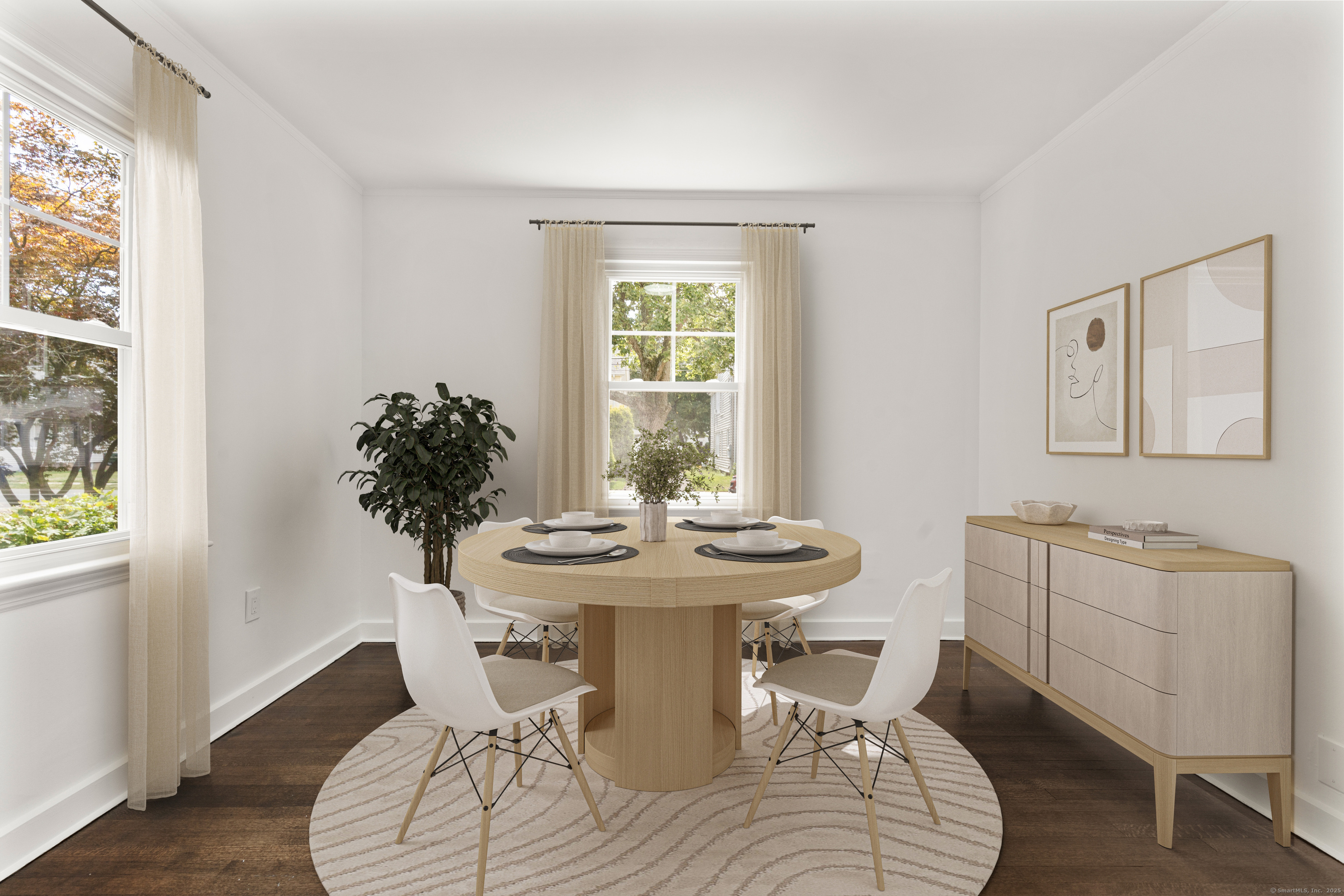 203 Gorham Avenue Hamden, CT 06514 - Photo 5 of 31 a view of a dining room with furniture and window