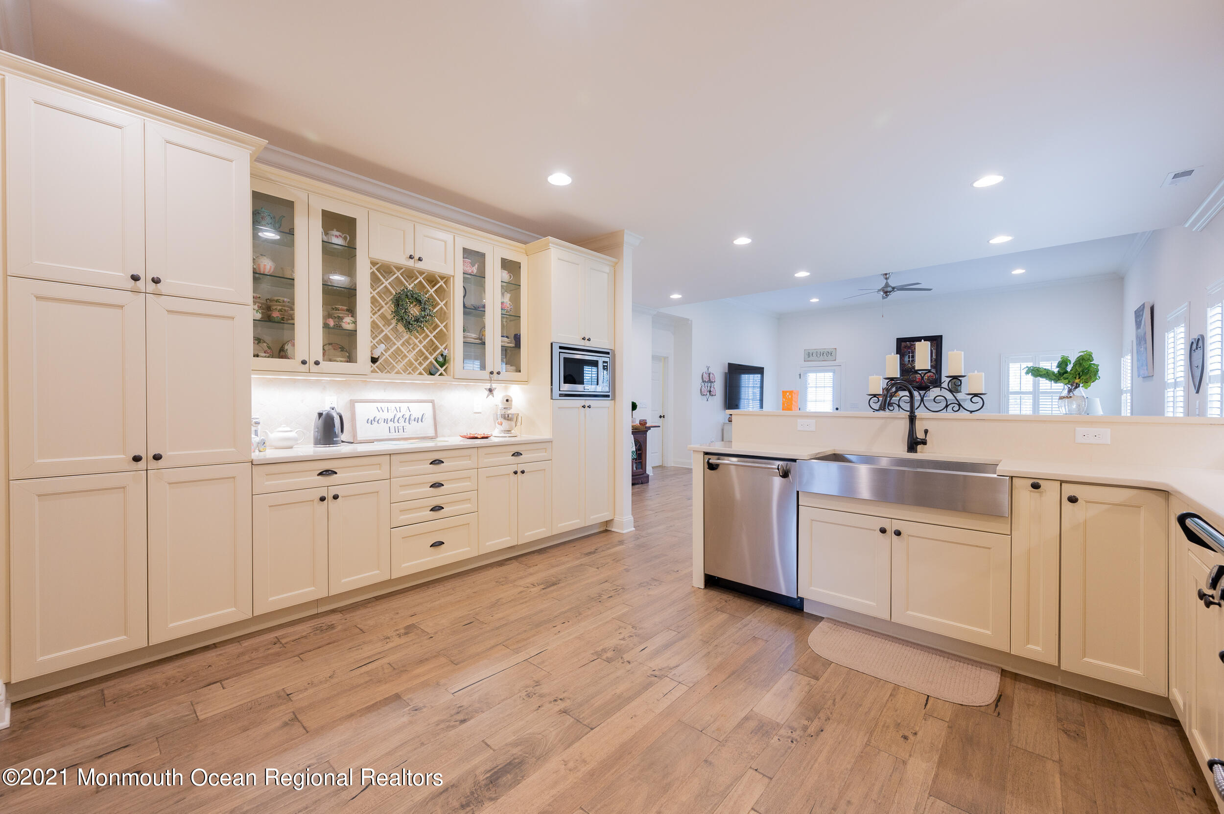 15 Starry Lane Barnegat, NJ 08005 - Photo 15 of 45 a kitchen with white cabinets and sink