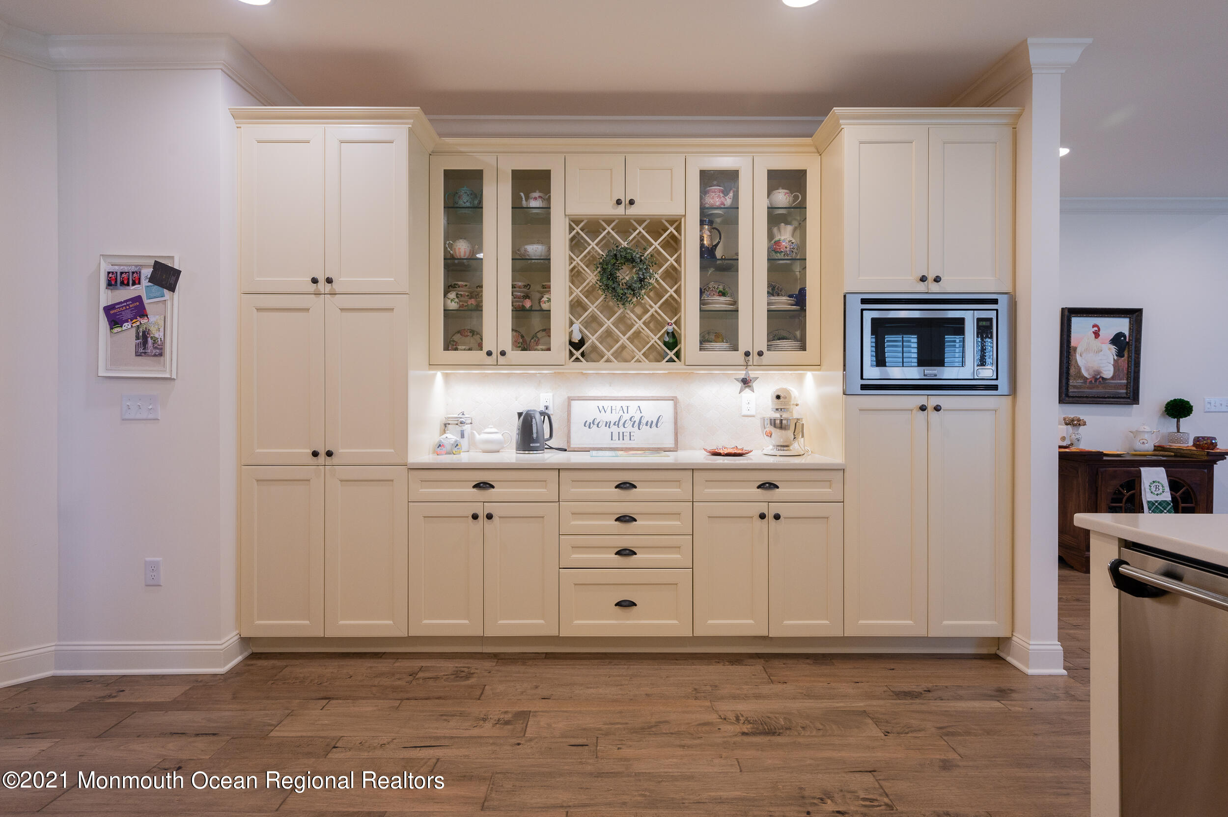 15 Starry Lane Barnegat, NJ 08005 - Photo 16 of 45 a bathroom with granite countertop a sink and a mirror