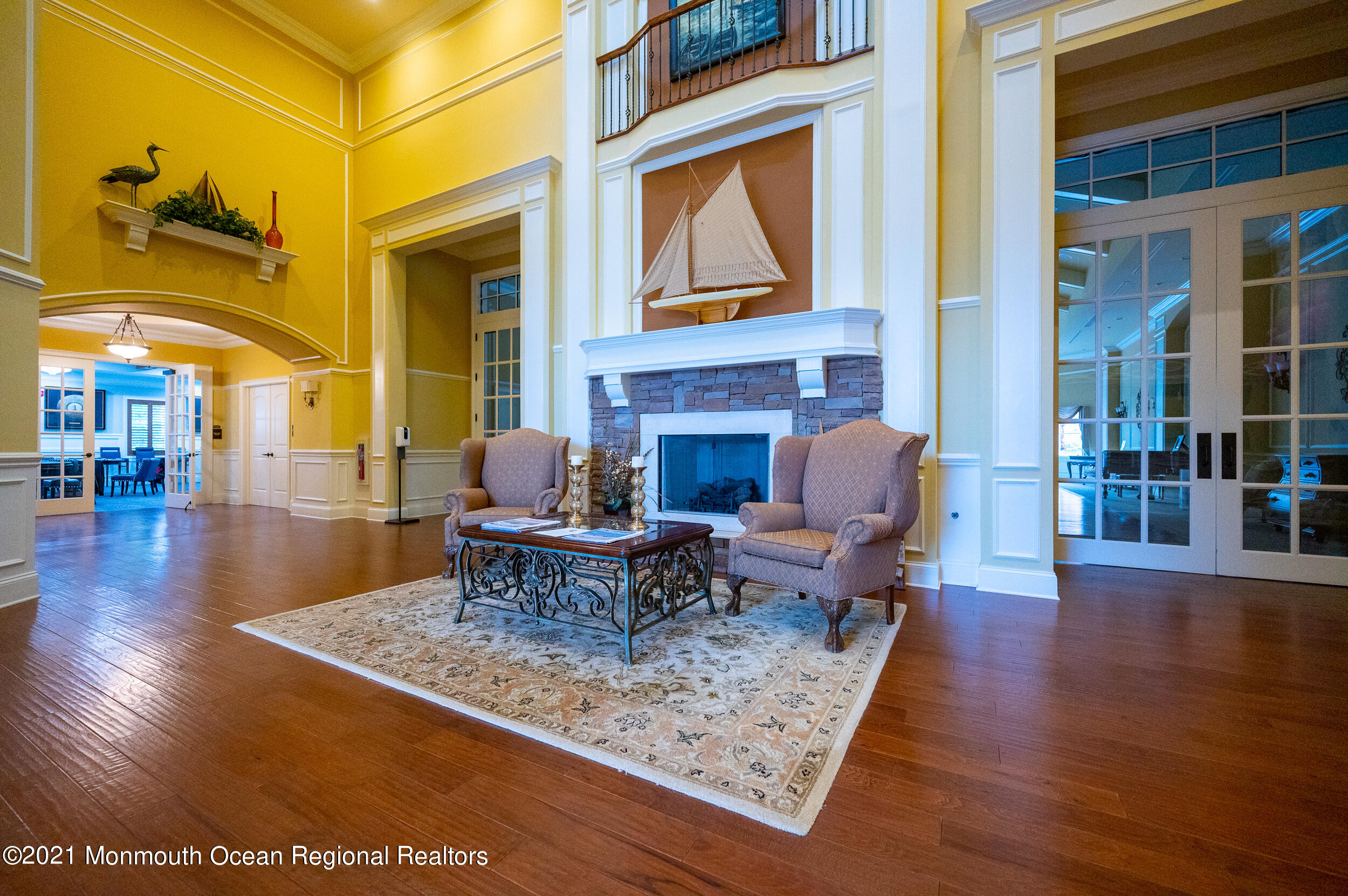 15 Starry Lane Barnegat, NJ 08005 - Photo 24 of 45 a living room with furniture and a fireplace