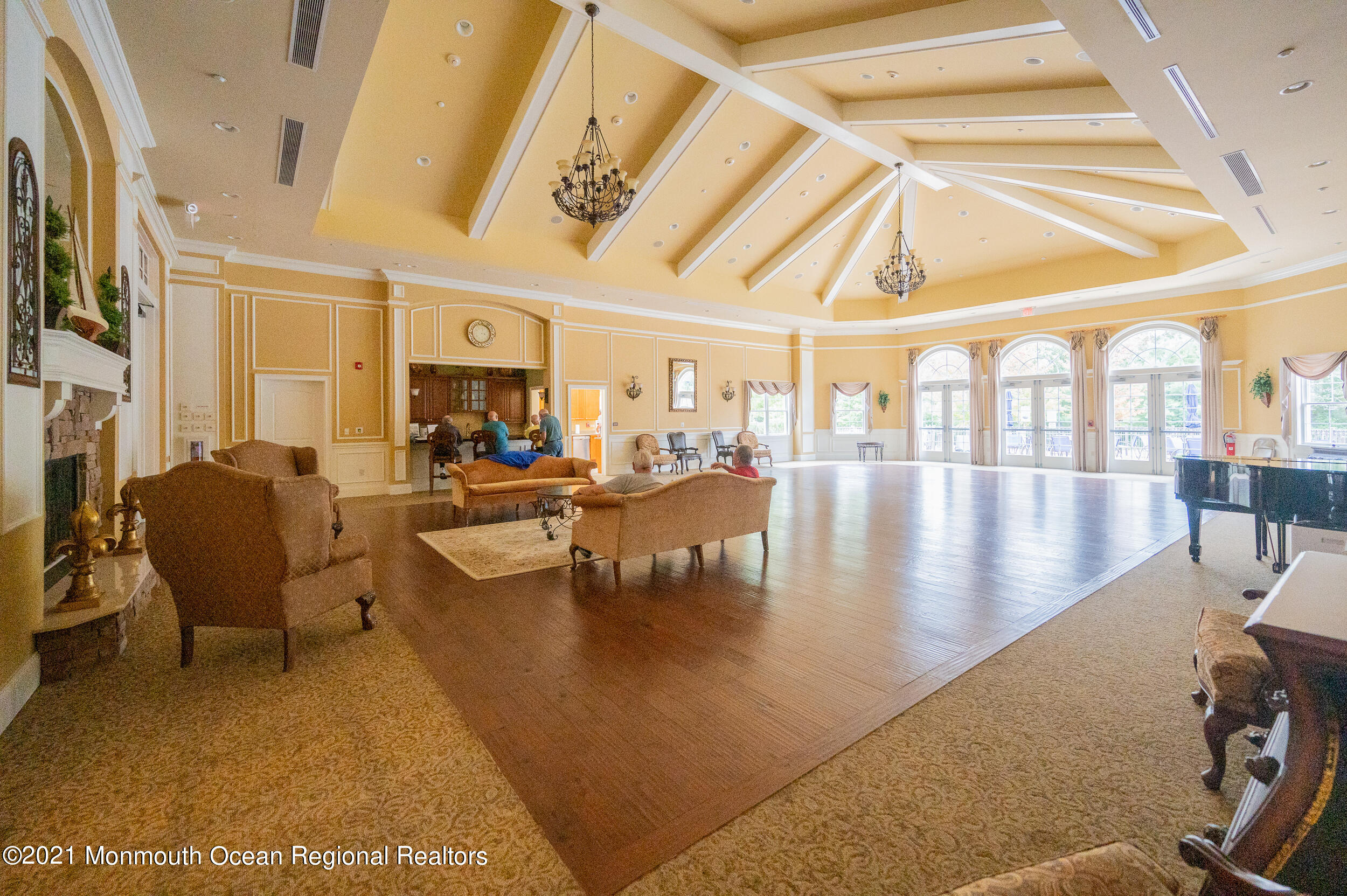 15 Starry Lane Barnegat, NJ 08005 - Photo 26 of 45 a living room with fireplace furniture and a rug