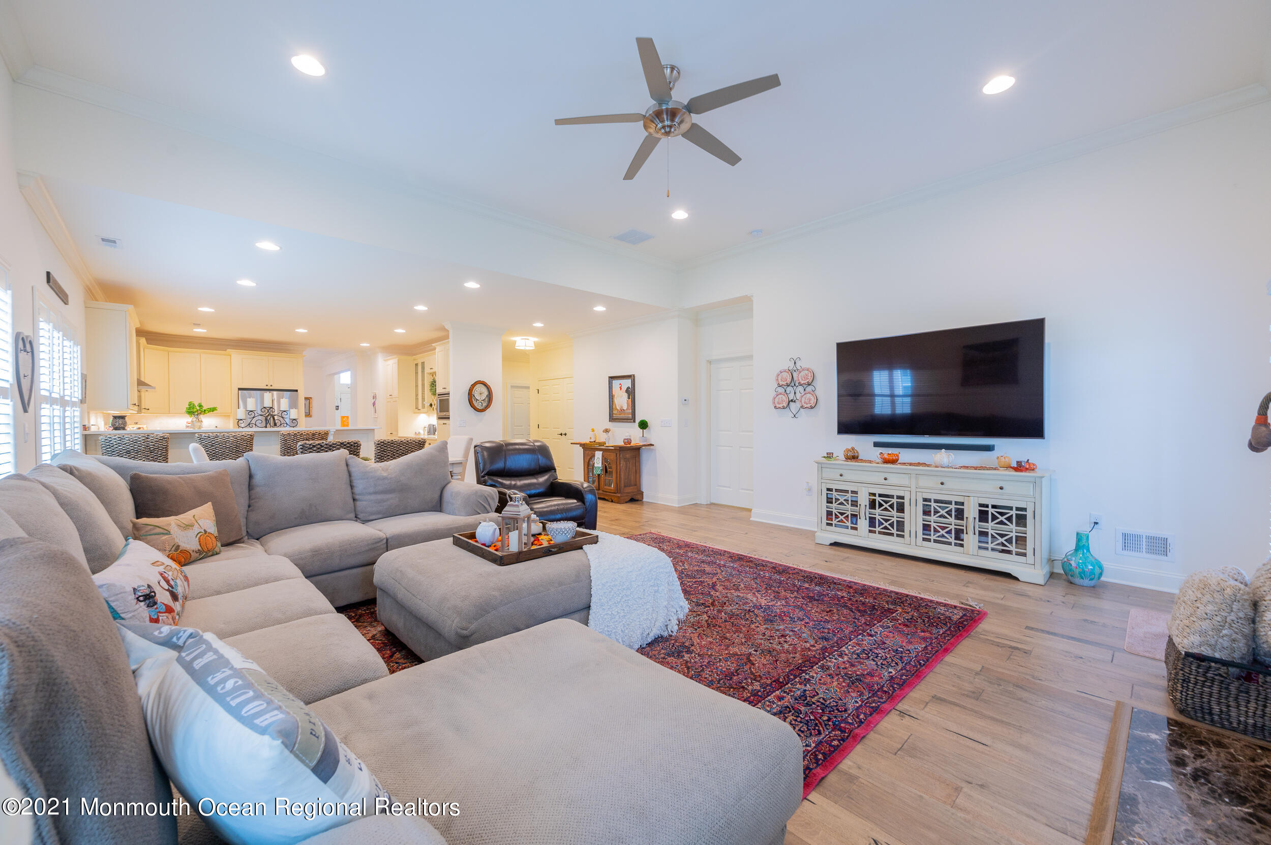 15 Starry Lane Barnegat, NJ 08005 - Photo 8 of 45 a living room with furniture and a flat screen tv