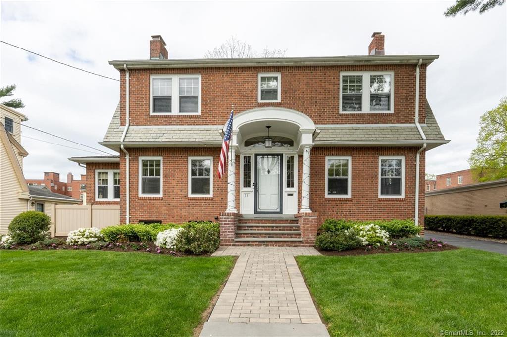 Charming brick colonial within walking distance to WEST HARTFORD CENTER and BLUE BACK SQUARE