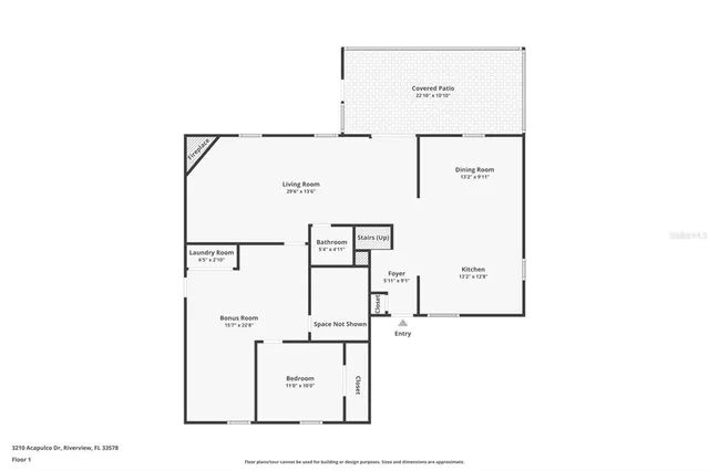 $359,900 | 3210 Acapulco Drive, Riverview, FL 33578