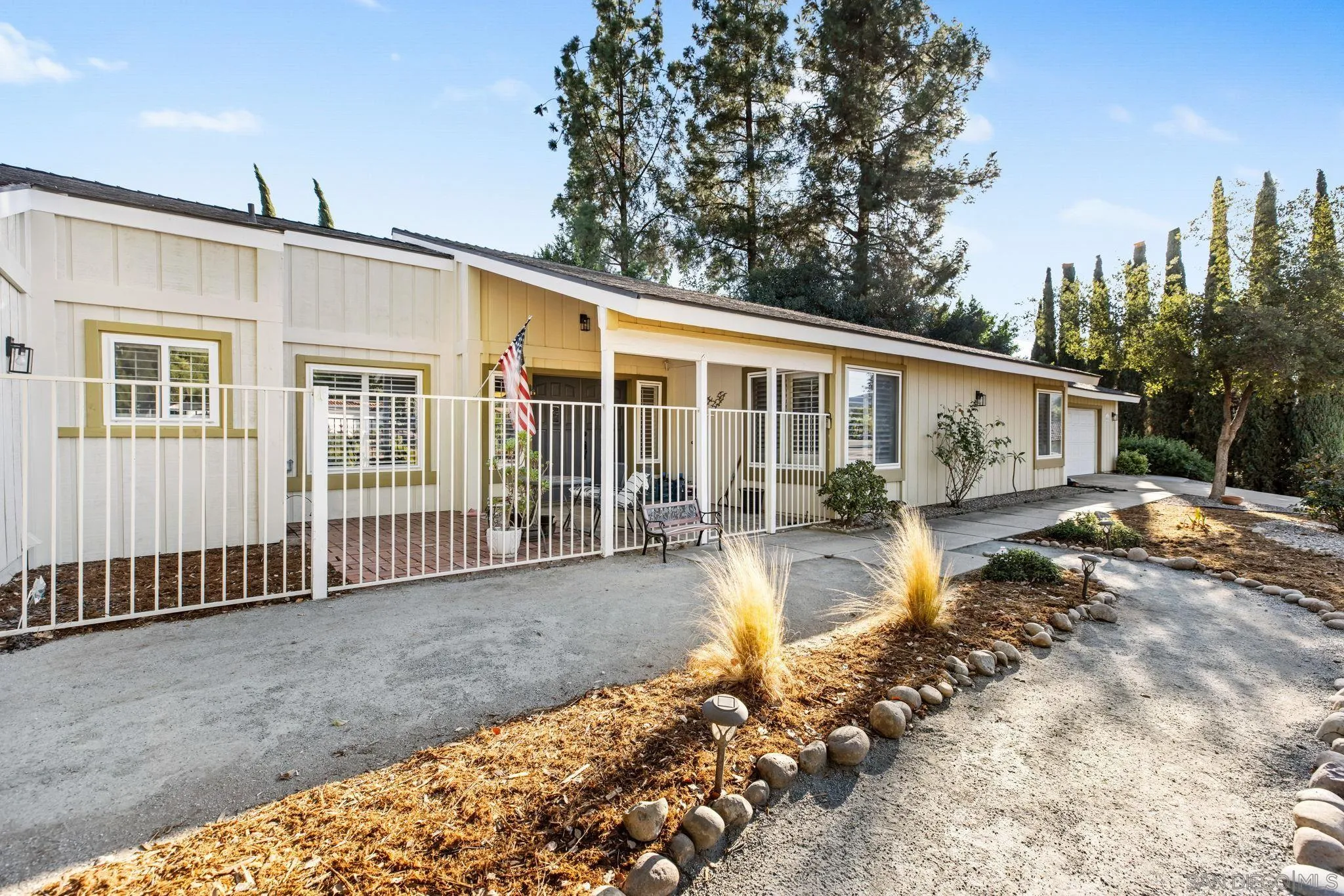16614 Wikiup Road Ramona, CA 92065 - Photo 34 of 37 a view of a house with backyard and sitting area