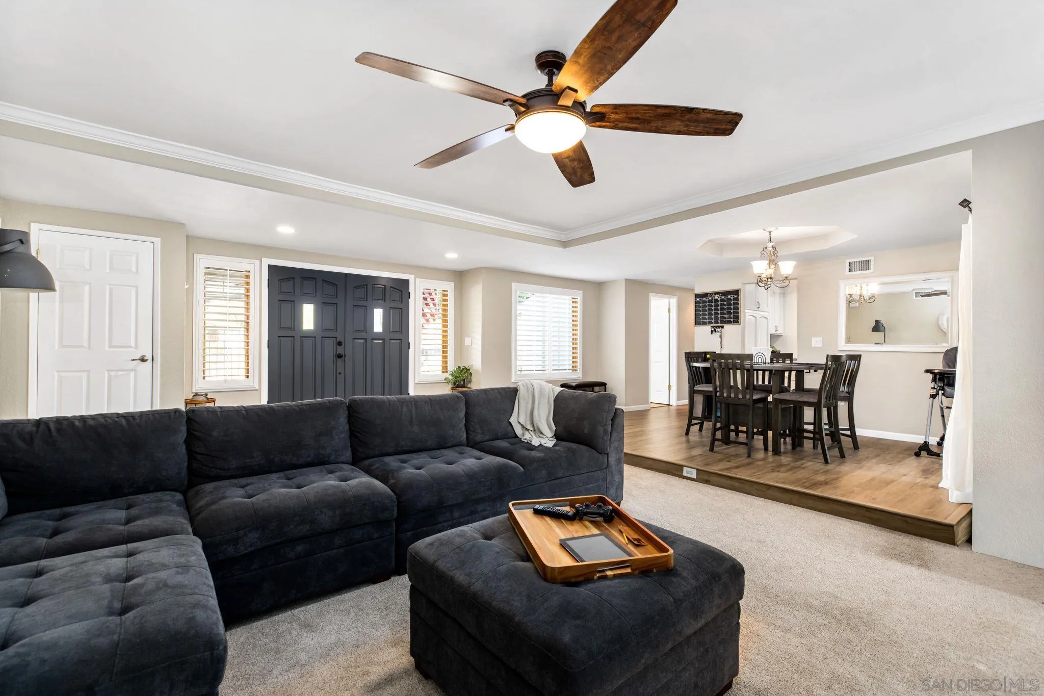 16614 Wikiup Road Ramona, CA 92065 - Photo 5 of 37 a living room with furniture and kitchen view