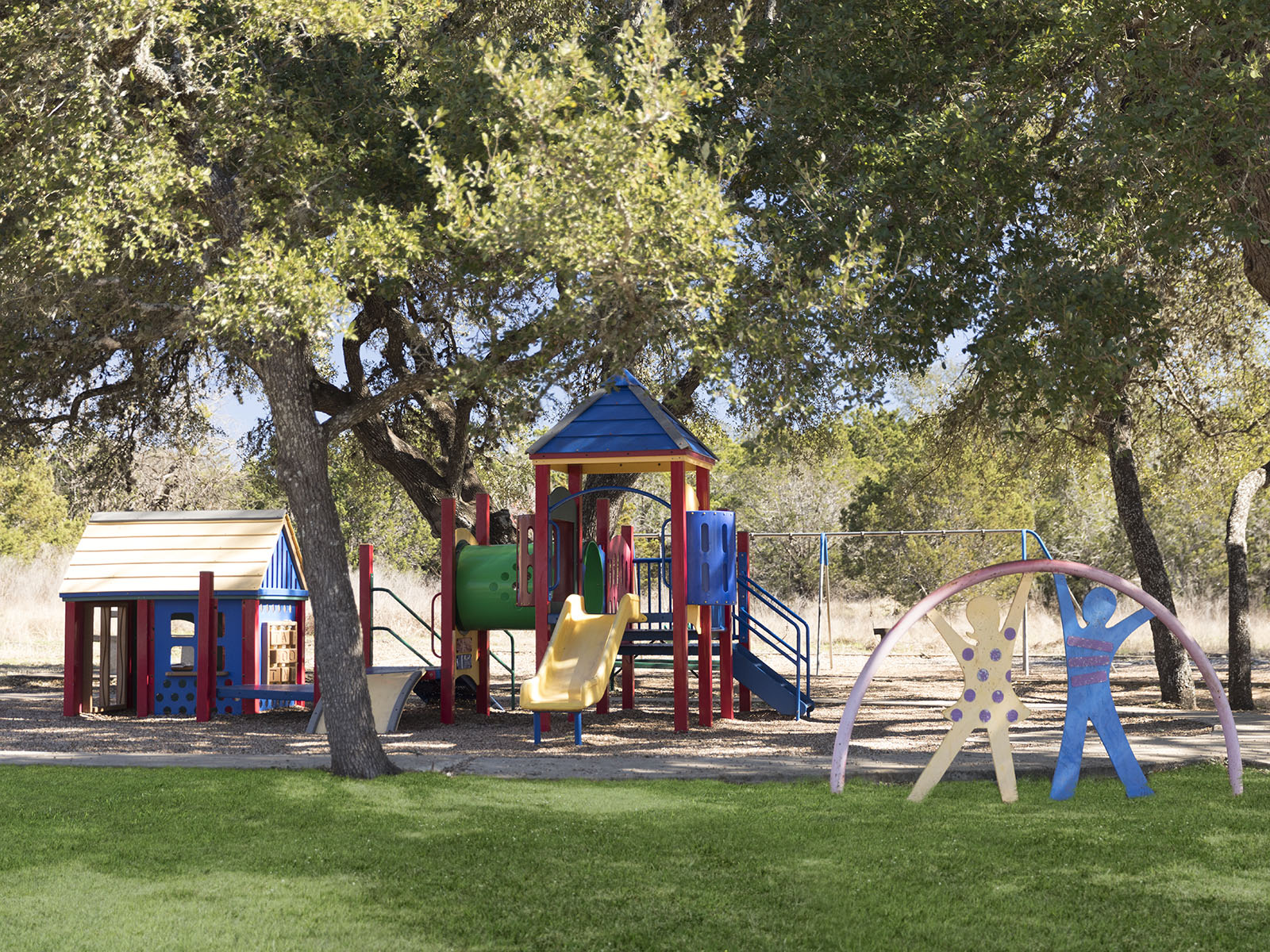 478 El Capitan Loop Dripping Springs, TX 78620 - Photo 13 of 14 a view of outdoor space with garden and trees
