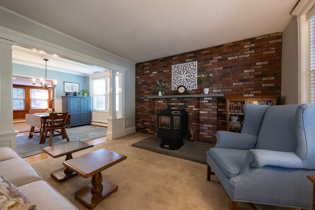 41 Roy Street Swampscott, MA 01907 - Photo 4 of 42 a view of a livingroom with furniture and window