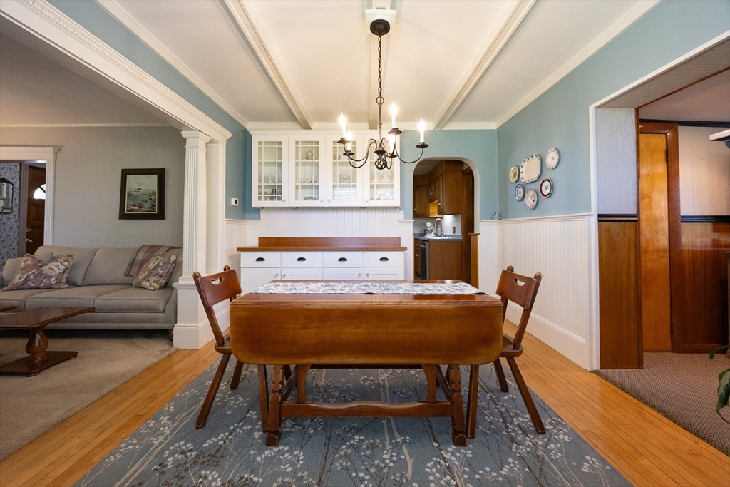 41 Roy Street Swampscott, MA 01907 - Photo 5 of 42 a view of a dining room with furniture