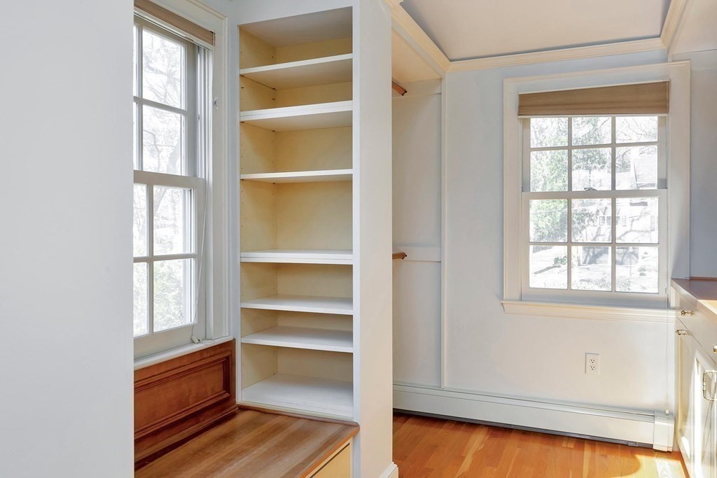 20 Kewadin Road Newton, MA 02468 - Photo 16 of 23 a view of walk in closet with empty racks