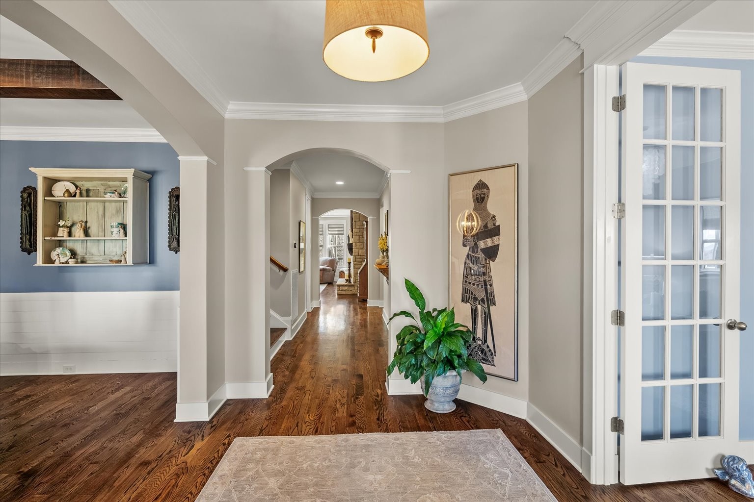 6833 Falls Ridge Lane College Grove, TN 37046 - Photo 8 of 70 a view interior of a house and wooden floor