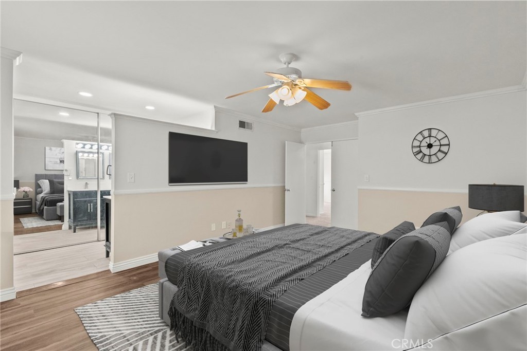 25550 Old Course Way Valencia, CA 91355 - Photo 29 of 48 virtually staged primary bedroom