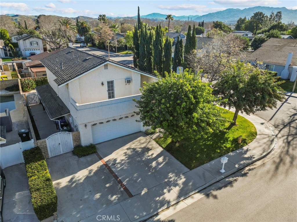 25550 Old Course Way Valencia, CA 91355 - Photo 4 of 48 Aerial shot front of home