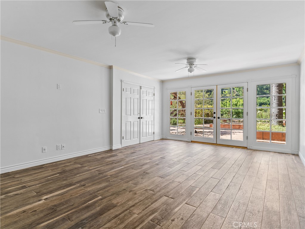 6608 Via Siena Rancho Palos Verdes, CA 90275 - Photo 49 of 52 wooden floor in an empty room with a window