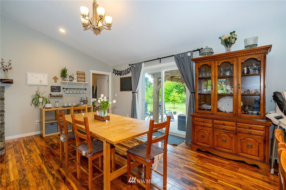 665 Rhoades Road Winlock, WA 98596 - Photo 8 of 39 a view of a dining room with furniture window and outside view