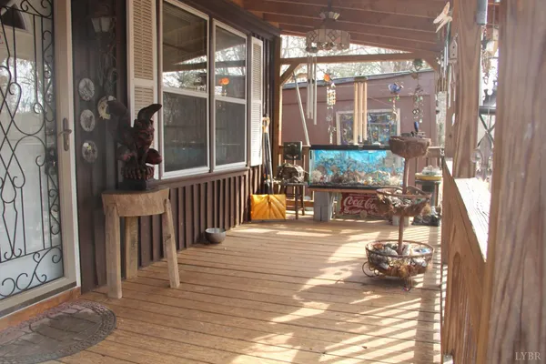 a view of balcony and patio