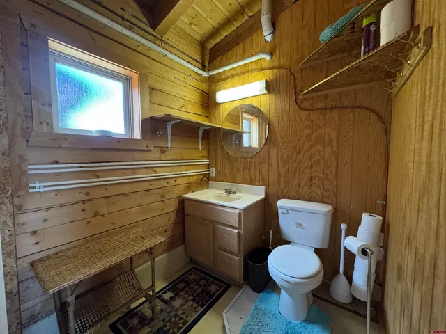 a bathroom with a shower and a sink