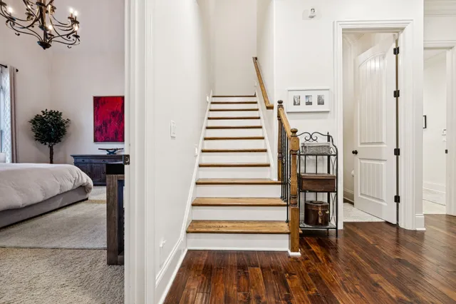 a view of an front deck