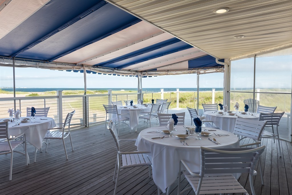 1 Belmont Road, Unit 223 West Harwich, MA 02671 - Photo 15 of 23 a view of an outside dining space with furniture