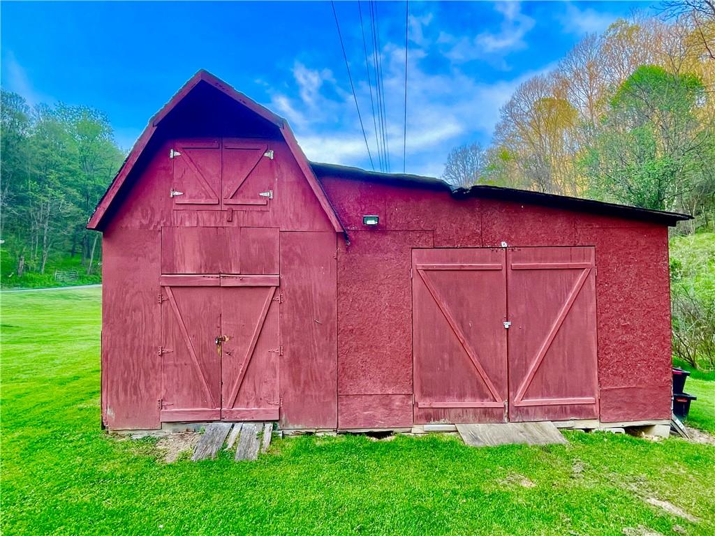 474 Iron Rock Road Waynesburg, PA 15370 - Photo 5 of 15 a view of barn with a yard