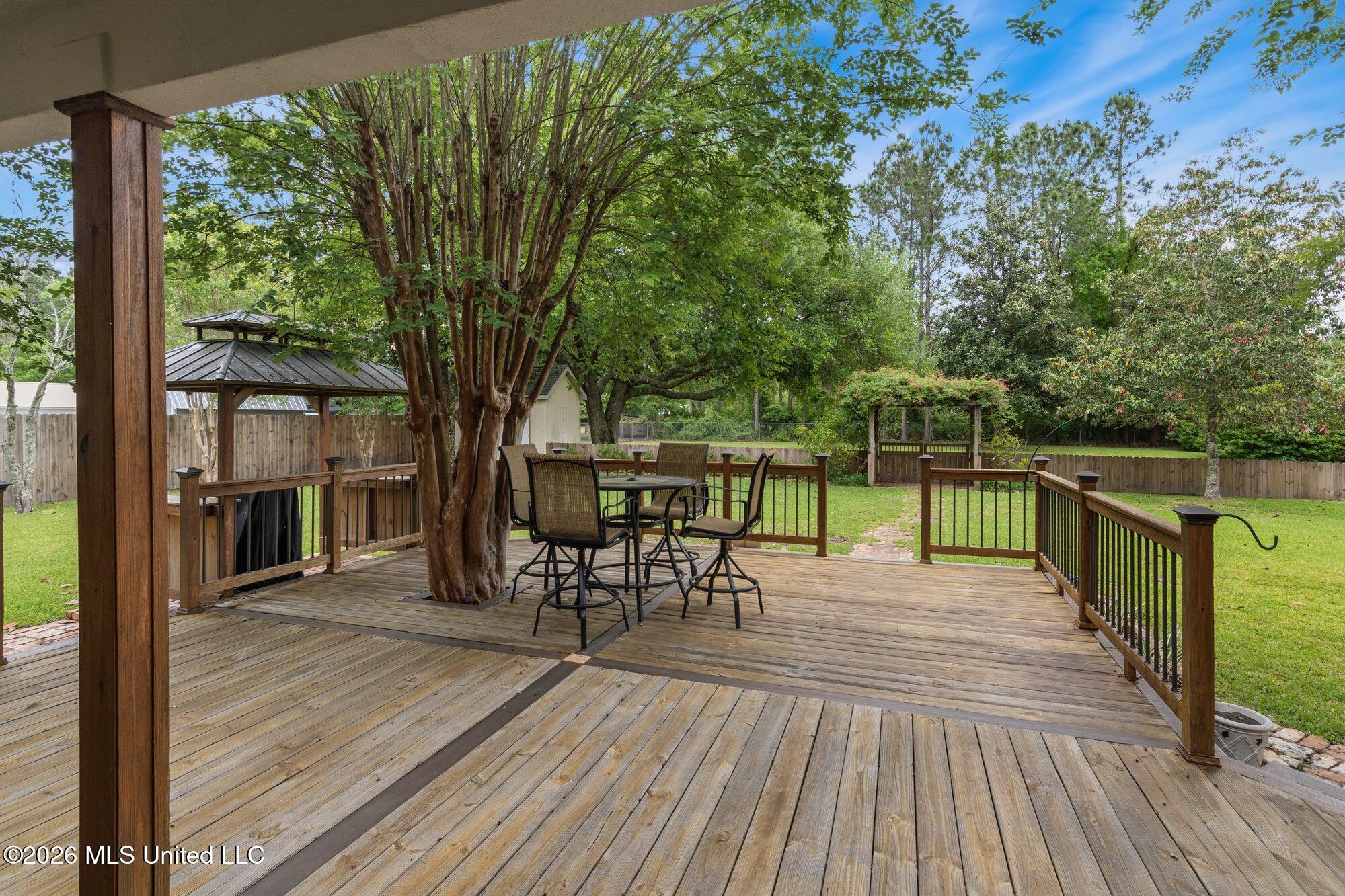 18029 Commission Road Long Beach, MS 39560 - Photo 25 of 34 Back deck