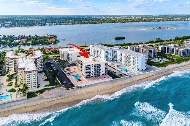 a view of balcony with wooden floor