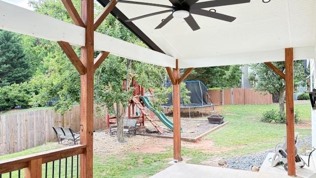 201 Overlook Court Canton, GA 30115 - Photo 19 of 22 a view of a couches in the deck under a large tree