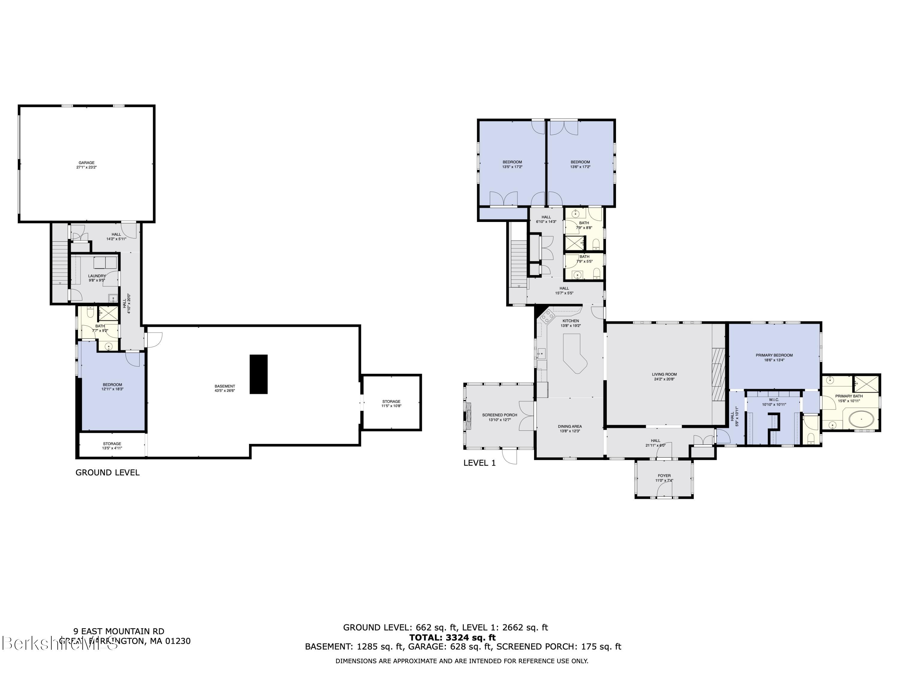 9 East Mountain Road Great Barrington, MA 01230 - Photo 45 of 45 a picture of floor plan