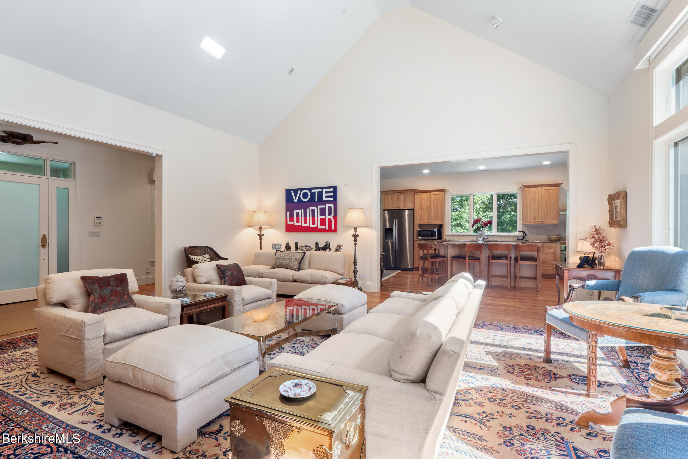 9 East Mountain Road Great Barrington, MA 01230 - Photo 8 of 45 a living room with furniture and a rug