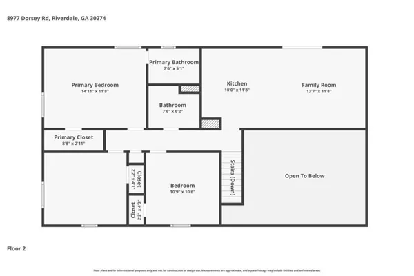 $269,900 | 8977 Dorsey Road, Riverdale, GA 30274