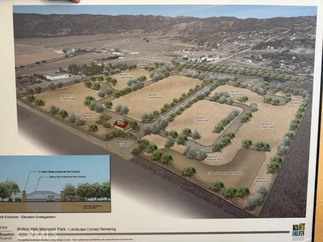 0 Rolling Hills Road Anza, CA 92539 - Photo 4 of 22 Anza First Southern Baptist Church - Cemetery Plans