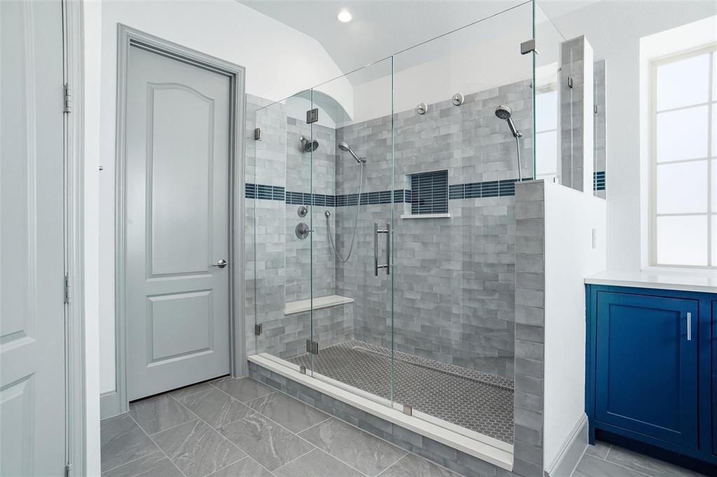 4840 Exposition Way Fort Worth, TX 76244 - Photo 15 of 40 a bathroom with a shower and a bathtub