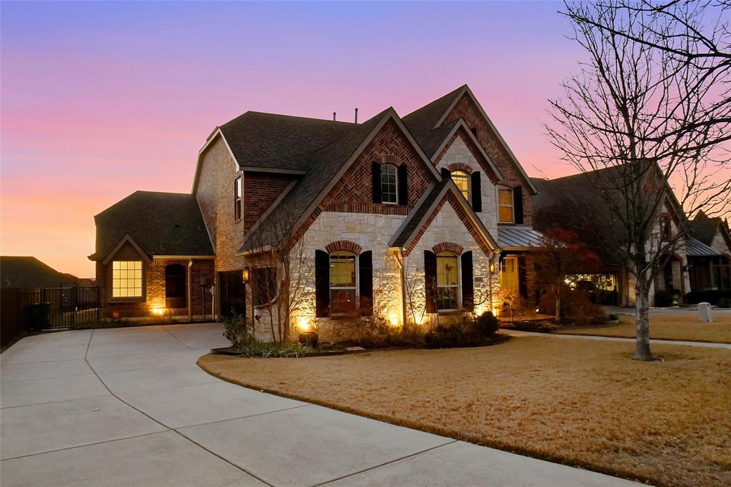 4840 Exposition Way Fort Worth, TX 76244 - Photo 22 of 40 a front view of a house with a yard