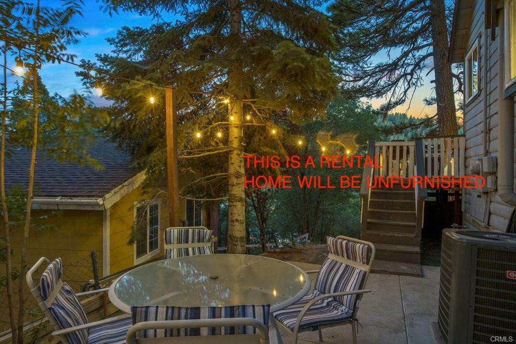 23882 Springwater Road Crestline, CA 92325 - Photo 35 of 39 a view of balcony and patio