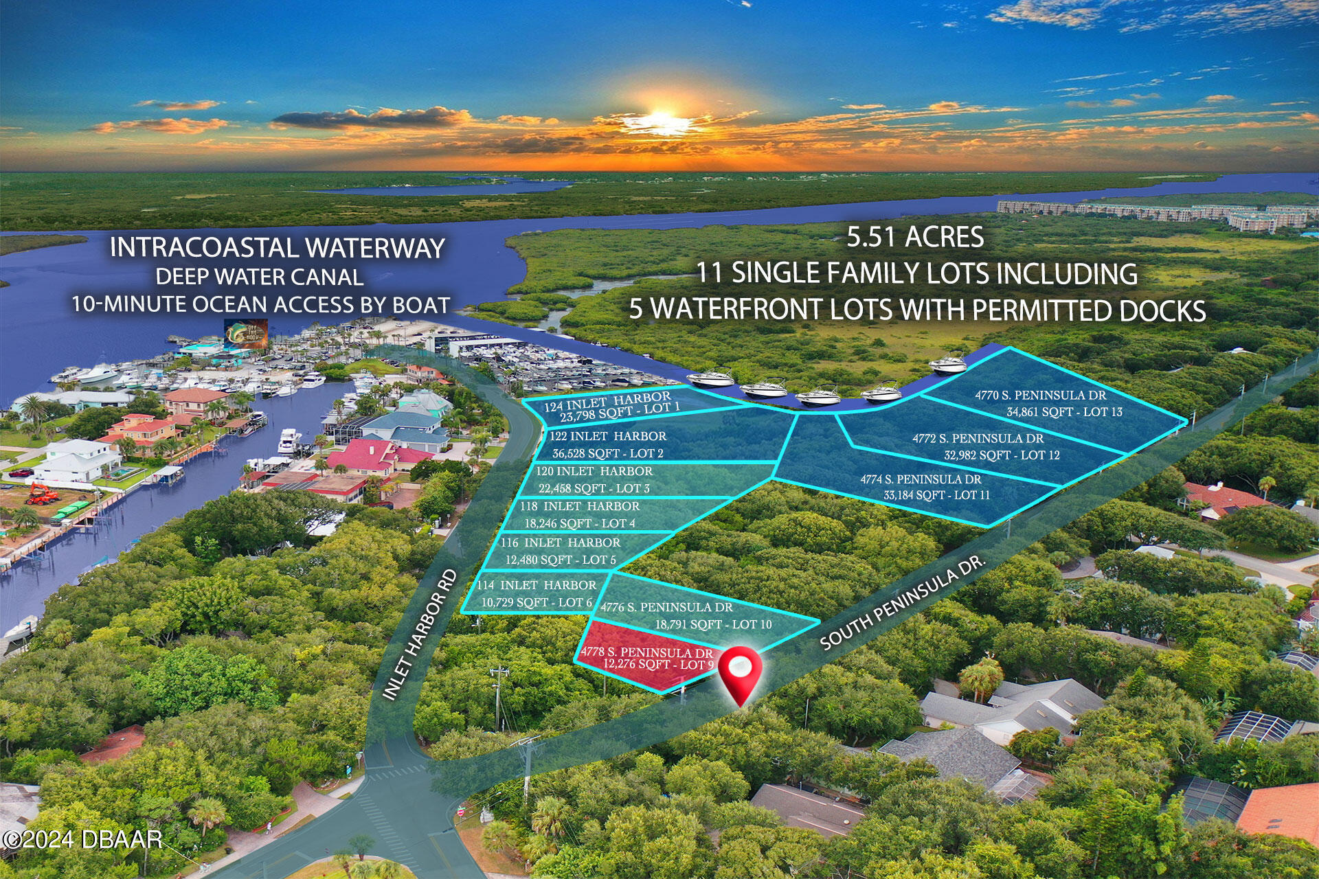 4788 South Peninsula Drive Ponce Inlet, FL 32127 - Photo 1 of 1 a view of a tennis court