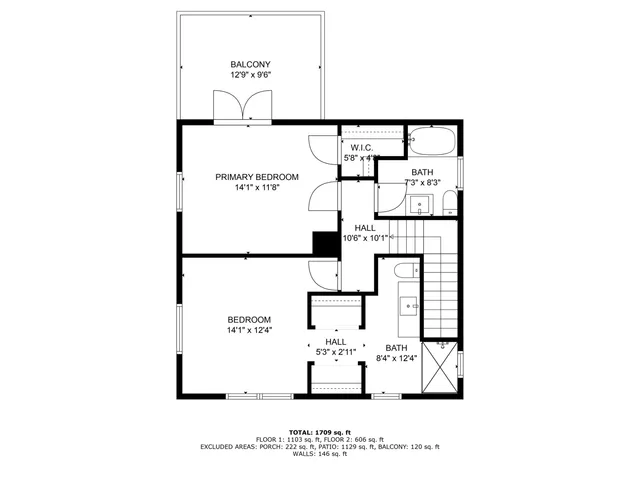a picture of a floor plan