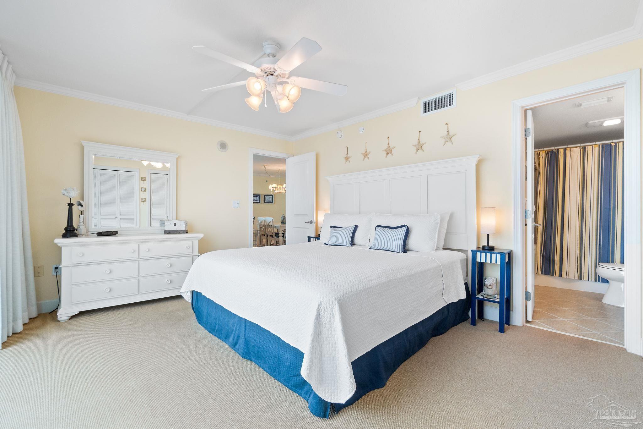 16785 Perdido Key Drive, Unit 503 Perdido Key, FL 32507 - Photo 19 of 38 a large white bed in a white room