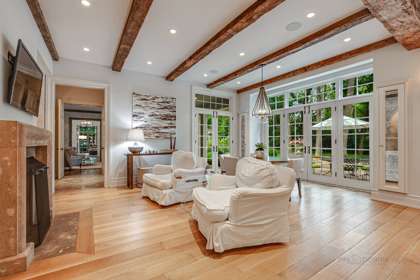 680 South Ridge Road Lake Forest, IL 60045 - Photo 12 of 44 a living room with furniture and a large window