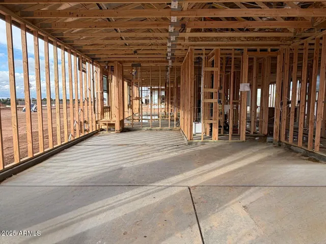 a view of a field with outside space