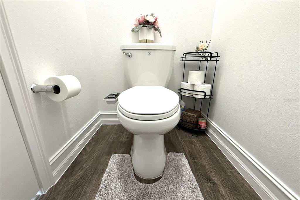 18331 Serene Lk Loop Lutz, FL 33548 - Photo 34 of 46 a bathroom with a toilet sink and mirror