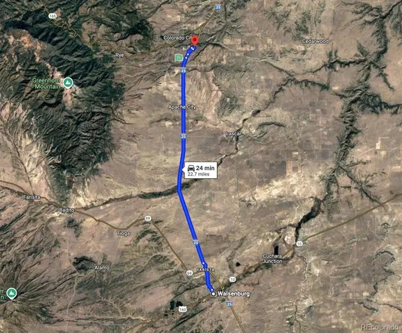 $15,500 | Lot 795 Mt Yale Street, Colorado City, CO 81019