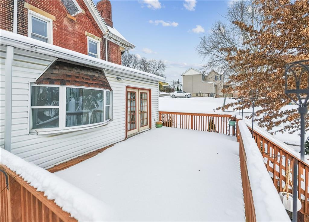 410 Point Street Saltsburg, PA 15681 - Photo 12 of 39 a view of a house with pool and wooden fence