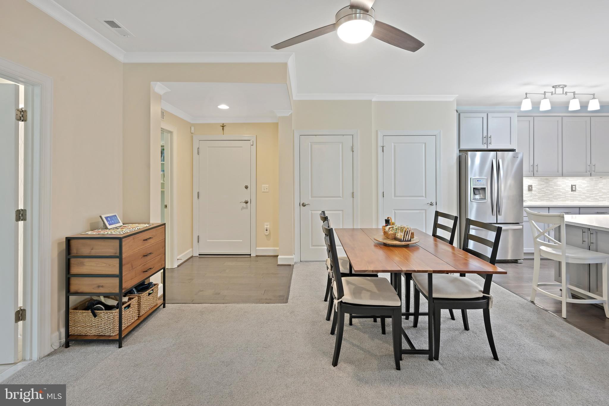 10520 Resort Road, Unit 306 Ellicott City, MD 21042 - Photo 5 of 46 Foyer and Dining Room