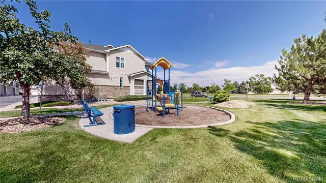 a view of outdoor space with seating area and entertaining space