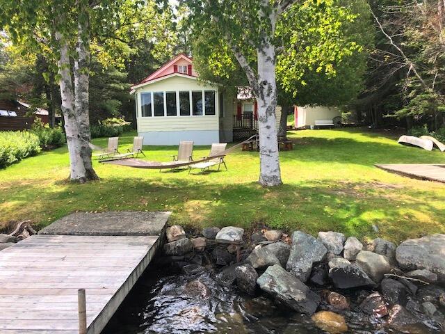 186 Rumford Road Oquossoc, ME 04964 - Photo 7 of 34 Back Yard
